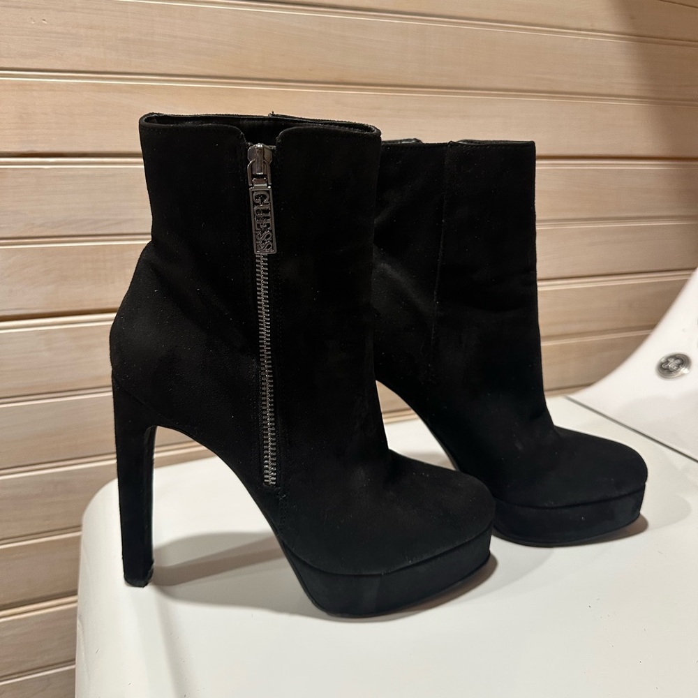 GUESS Suede Booties